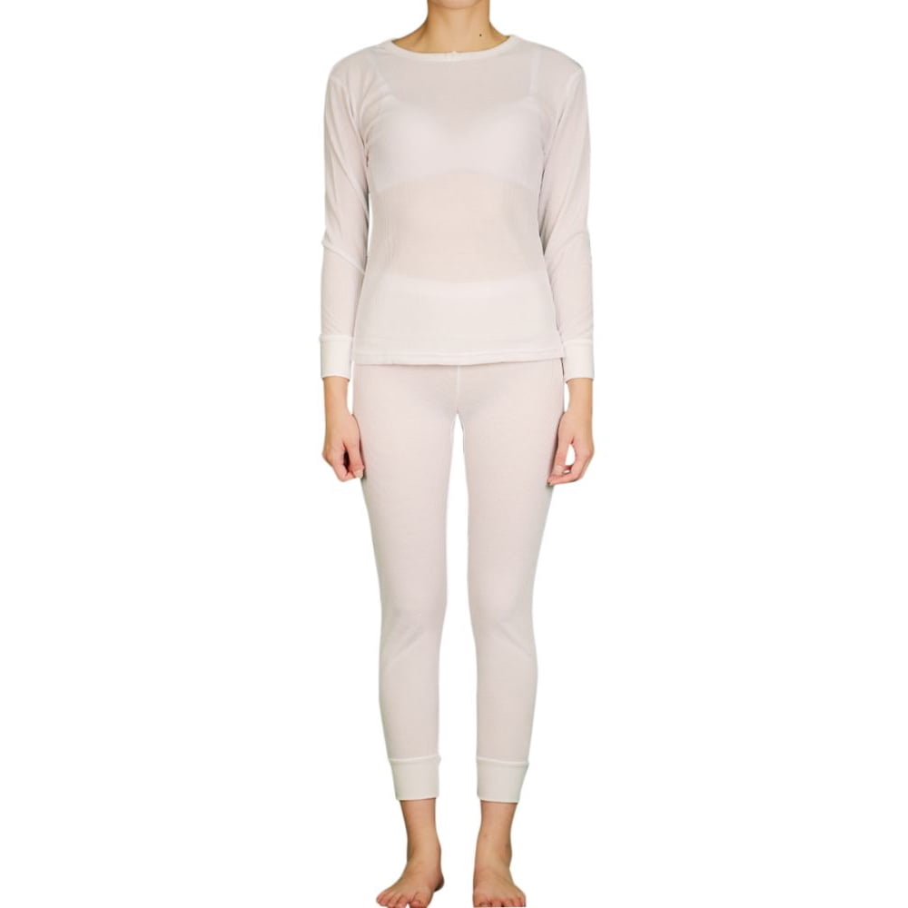 Lavra LAVRA Womens 100 Cotton Warm Thermal Underwear Two Piece