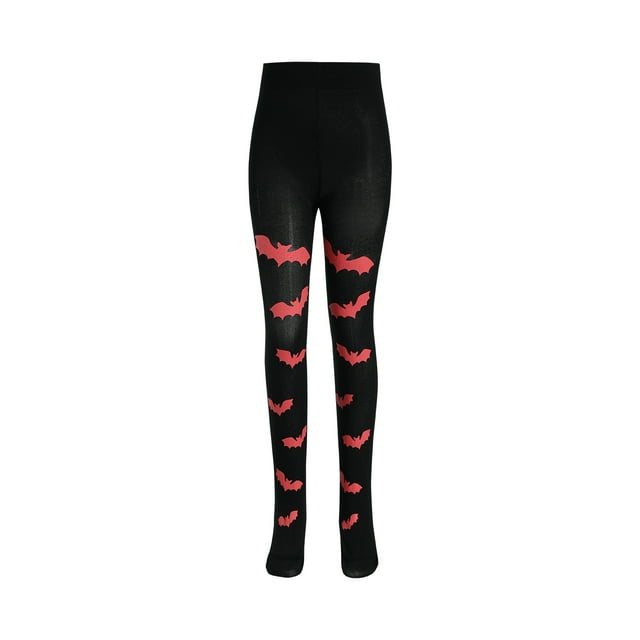 xiaxaixu Collants Imprimés Halloween pour Filles, Bas Chauds Taille Élastique