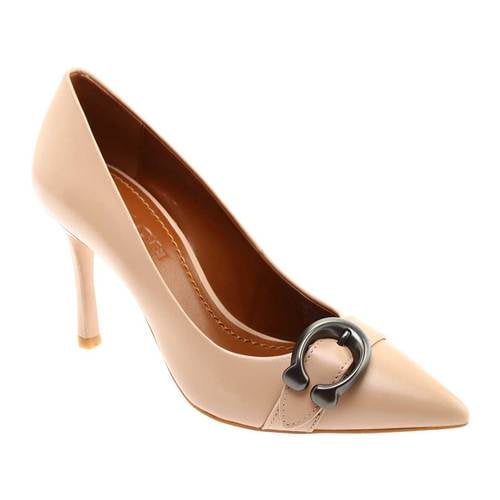 coach waverly signature buckle pumps