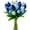 Shades of Blue, variant on TETOU 15Pcs PU Fake Tulips Artificial Flowers, 13" Silk Flower Assorted Colors for Mother's Day Easter Valentine’s Day Gifts Home Kitchen Wedding Decoration - Multicolor