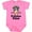 Raspberry, variant on Inktastic Boys Future Pilot Panda Boys Baby Bodysuit