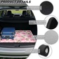 thumbnail image 6 of HUISEFOR Deer Pink Bow Car Trunk Mat for Women 29" x 39" Scratchproof Cargo Mat Rear Trunk Liner Non-Slip Cars Accessories Full Protection Fits for Most Cars, 6 of 7
