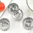 thumbnail image 6 of Shoreew 9Pcs Christmas Cookie Cutters Set Stainless Steel Baking Mold Christmas Tree Gingerbread Man Snowman Elk Shapes for Holiday Baking Gadgets, 6 of 6