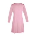 thumbnail image 4 of SAYFUT Long Sleeve Shirts Empire Waist Tops Women's Tunic Top Long Length Maternity Dress, 4 of 7