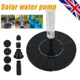 thumbnail image 2 of Mini Solar Floating Water Fountain for Garden Pool Pond Decoration Automatic Fountain Pump, 2 of 11