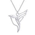 thumbnail image 4 of Qiamni Brid luxury Pendant women Stainless Steel necklace, 4 of 4