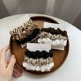 thumbnail image 6 of 3Pcs/set Silk Satin Scrunchies Women Solid Color Hair Rope Elegant Ponytail Holder Rubber Band Elastic Hairband Hair Accessories, 6 of 10