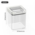 thumbnail image 2 of EUDIDV Sealed Freshness Food Grade Kitchen Grain Jars Noodle Boxes Transparent Visual Storage Jars Kitchen Storage Jar, 2 of 2