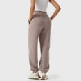 thumbnail image 7 of OQQ Women's loose sports pants autumn casual sports pants waist drawstring with pockets simple sports pants, 7 of 7
