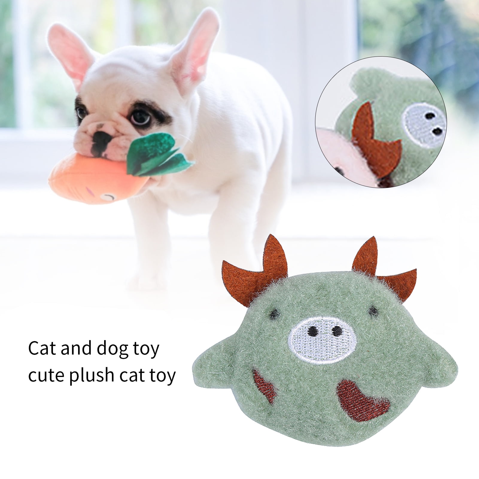 Bite-Resistant Bird Frenchie Toys