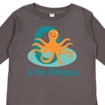 thumbnail image 4 of Inktastic O is for Octopus Monogram Boys or Girls Long Sleeve Toddler T-Shirt, 4 of 5