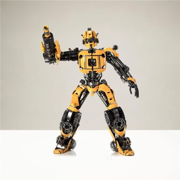 Kalifano RMS-BB57x35-S 22 in. Bumblebee Inspired Recycled Metal Sculpture