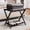 Black-1 Pack, variant on 26.77" Full Assembled Luggage Rack for Guest Room, Set of 2 Bamboo Foldable Suitcase Stand, Bedroom & Hotel, Folding Luggage Holder with 5 Nylon Straps, 600D Oxford Fabric Shelf Natural Wood