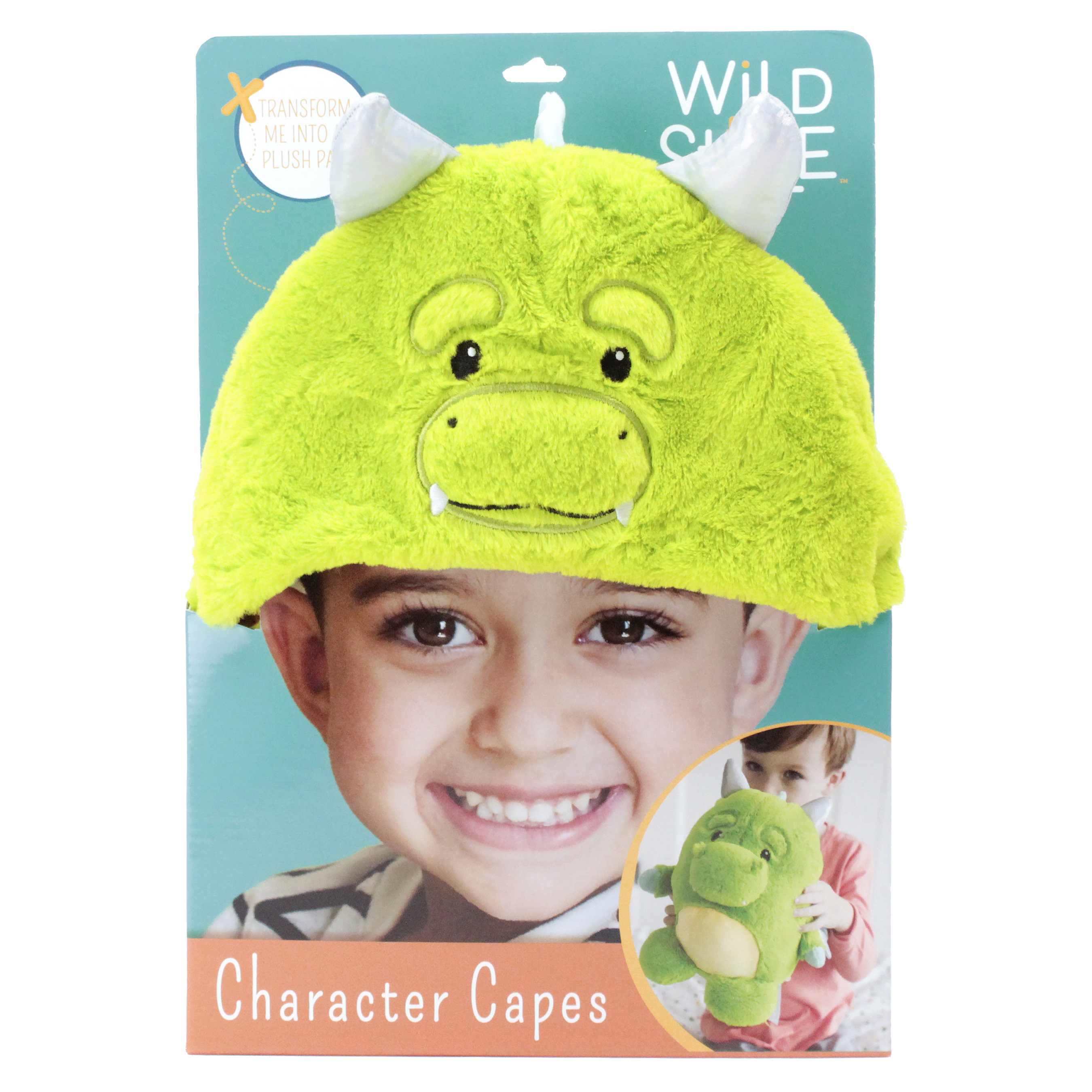 Animal Adventure® Wild for Style™ 2-in-1 Transformable Character Cape & Plush Pal – Dragon - image 7 of 7