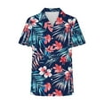 thumbnail image 6 of QUNYINEY Short Sleeve Women's Button Down Shirts Casual Collared Hawaiian Tops Loose Summer Beach Women Tops, 6 of 6