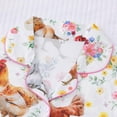 thumbnail image 4 of Bibifish Womens Pajama Sets Chicken & Floral Printed Short Sleeve Sleepwear Sets Button Down Top With Shorts Fresh Playful 2 Piece Nightwear Sets, 4 of 6