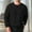 Black, variant on Men's Pollovers Vertical Textured Crew Neck Comfy Long Sleeve Solid Color Sweatshirts Loose Fit Ribbed Knit Casual Daily Basic Loungewear Tops