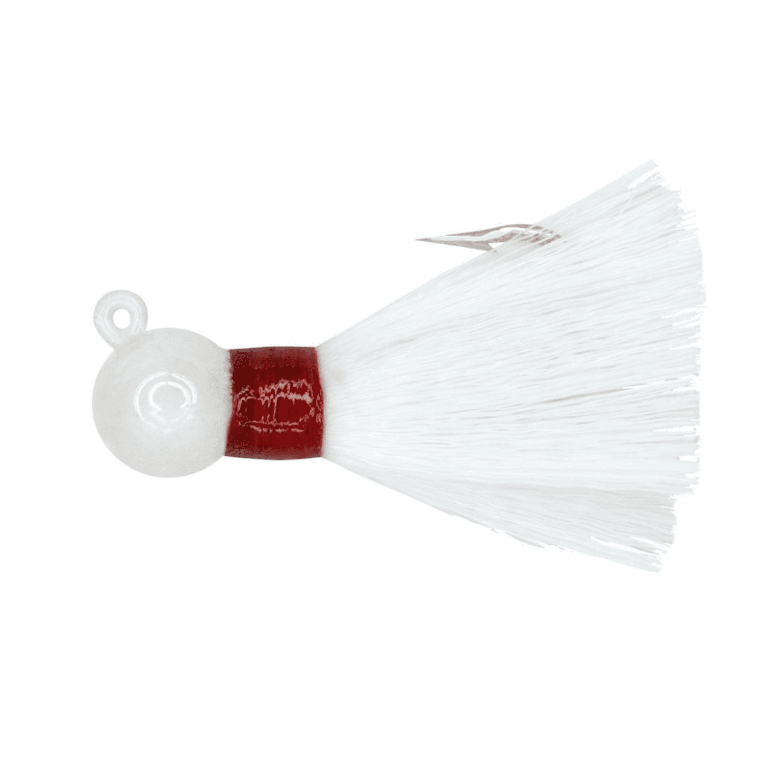 (3 pack) Tsunami Pompano Bucktail Fishing Jig 1/4 oz. – White