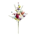 thumbnail image 1 of Rama de de Huevo de Pascua, Ramita de Bayas Coloridas, Flor Decorativa Artificial para Centro de Mesa de Primavera, Jardín, Florero para El, 1 of 9