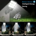 thumbnail image 3 of 2 Pack Solar Street Light, 1600W LED Motion Sensor Solar Street Lights for Outside, Waterproof Solar Outdoor Flood Lights with Remote Control, 3 of 6