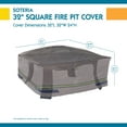 thumbnail image 3 of DUCKCOVERS® Soteria Waterproof Outdoor Fire Pit Cover, 3 of 14
