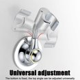 thumbnail image 3 of Home Suction Cup Shower Bracket Wall Mount Fixture Bracket for Handheld Shower for Head Universal Adjustable Easy to Use, 3 of 4