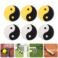 thumbnail image 1 of OULII 6Pcs Vibration Damper Tennis Silicone Racket Shock Absorption Assorted Color for Tennis Playing, 1 of 8