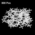 thumbnail image 3 of 800 Pack Entretoises de Carreaux, 1.5mm 1/16 Pouces Forme Croisée pour Mur Sol, Blanc, 3 of 6