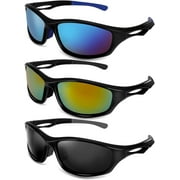 Polarized Sports Sunglasses - UV400 Protection for Outdoor Activities