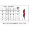 thumbnail image 6 of Women Sexy Shiny Faux Leather Jumpsuit Zipper Open Crotch Latex Catsuit Wetlook Cosplay Bodysuit, 6 of 6