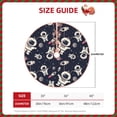 thumbnail image 2 of Fotbe Cartoon Spaceship Pattern Christmas Tree Skirt, Tree Skirts Plush Christmas Decorations, Christmas Tree Skirts Xmas Decorations Holiday Party Decor-48", 2 of 6