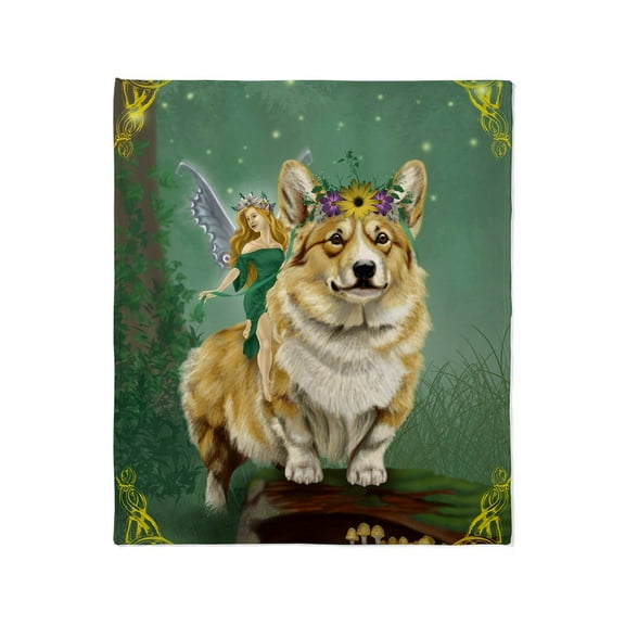 CafePress - Fairy Steed Throw Blanket - Soft Fleece Throw Blanket, 50"x60" for All Ages