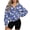 Pink Cherry Blossom, variant on Fleece Polyester Fabric Pullover Tops with Comfort, Pink Cherry Blossom Print Trendy Hoodies for Women Zip Up for Winter Lounge, Size L