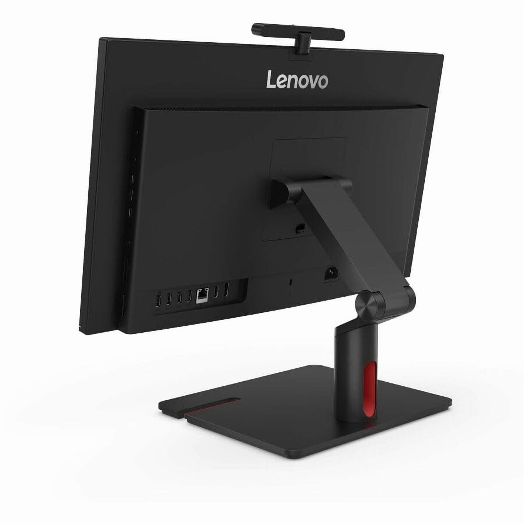 Lenovo ThinkCentre M90a Gen 6 13AT0006US All-in-One Computer - Intel Core Ultra 5 2nd Gen 225 - 16 GB - 512 GB SSD - 23.8" Full HD Touchscreen - Desktop - Black - Intel Q870 Chip - 1920 x 1080 - Wi...