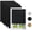 Black-24"W x 72"H- 6PC, variant on Black 24"W x 72"H- 6PC Pleated Paper Window Blinds For Indoor Office Bedroom Living Room