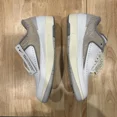thumbnail image 3 of Ni - ke Ni - ke Air Jordan 2 Retro Low Python White Sanddrift Cement DV9956-100 Mens 7.5, 3 of 5