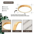 thumbnail image 3 of 30cm Ceiling Light Circular Room Light Bedroom Ceiling Light, 3 of 5