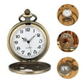 thumbnail image 3 of SWETRACE Vintage Hanging Pocket Watch With Classic Roman Dial Retro Decorative For And Collectors, 3 of 8