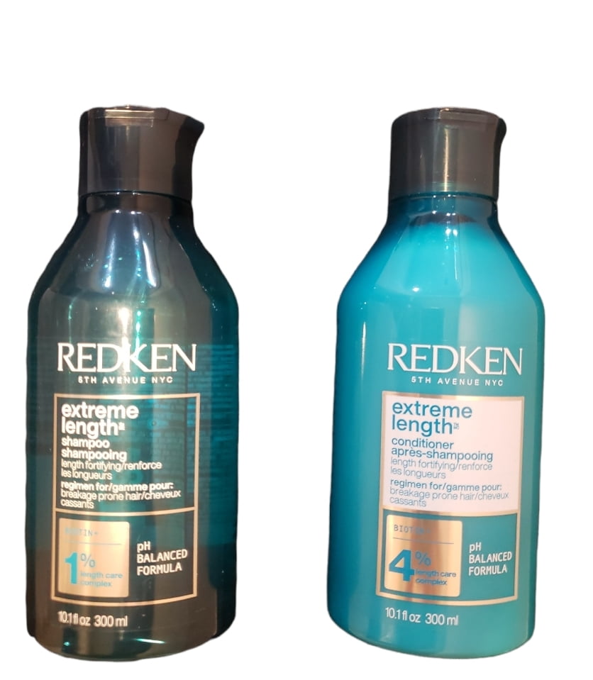 Redken Extreme Length Shampoo 10.1 Oz and Conditioner 10.1Oz