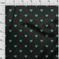 thumbnail image 3 of oneOone Polyester Lycra Black Fabric Hearts Diy Clothing Quilting Fabric Print Fabric By Yard 56 Inch Wide, 3 of 6