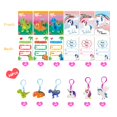 thumbnail image 3 of Regalos para el día de San Valentín, paquete de 30 llaveros con forma de dinosaurio y unicornio con, 3 of 6