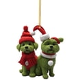 thumbnail image 1 of TopLLC Christmas Tree Decoration Acrylic Flat Car Pendant on Clearance, 1 of 1