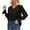Black, variant on LIUJUNSHOP Women's 2026 Long Sleeve Tops Dressy Casual V Neck Tunic Shirts Loose Chiffon Work Blouse