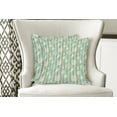 thumbnail image 4 of Ambesonne Nautical Throw Pillow Cover 2 Pack, Mint Seashell Sailing, 20", Mint Green, 4 of 6
