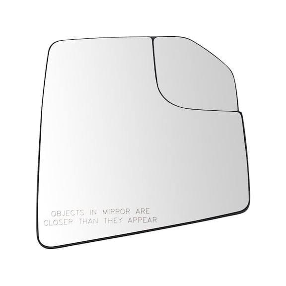 Right Door Mirror Glass - Compatible with 2015 - 2020 Ford F-150 2016 2017 2018 2019