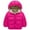 Hot Pink, variant on CAICJ98 Toddler Winter Coats Hooded Kids Fleece Jacket Thickened Boys Girls Lightweight Puffer Jacket (Hot Pink,7-8 Years)
