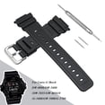 thumbnail image 3 of Watch Strap Soft Silicone Replacement Wrist Watch Band Strap Watch 16mm Fitting 20mm Replacement Band for Casio G-Shock, 3 of 8