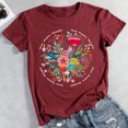 thumbnail image 1 of Camiseta de camping Queen of the camper Vino tinto XXXL FLhrweasw Para estrenar, 1 of 2