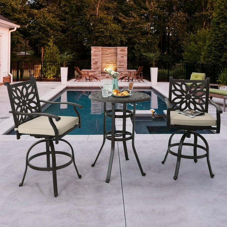 Extra wide patio dining chairs sales