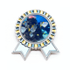 thumbnail image 1 of Ocean Fish ciencia naturaleza foto Insignia broche Medalla ganadora, 1 of 3